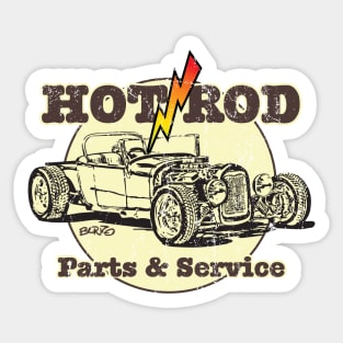 Hot Rod 1 Sticker